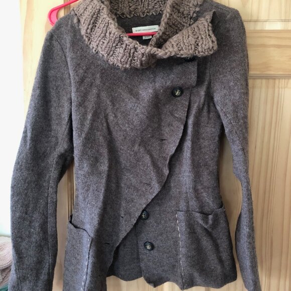 Gro Abrahamsson wool button up sweater from Anthropologie - Picture 2 of 9